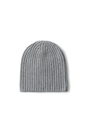 Alexa Mütze in Medium Grey – Kaschmir Beanie von WARM ME
