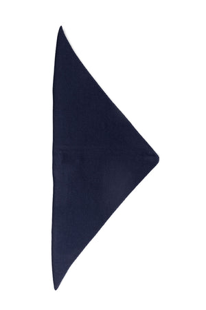 Axis Scarf in Dark Navy – fine felted cashmere scarf by WARM ME