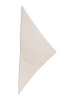 Axis Scarf in White Alyssum – fine felted cashmere scarf by WARM ME