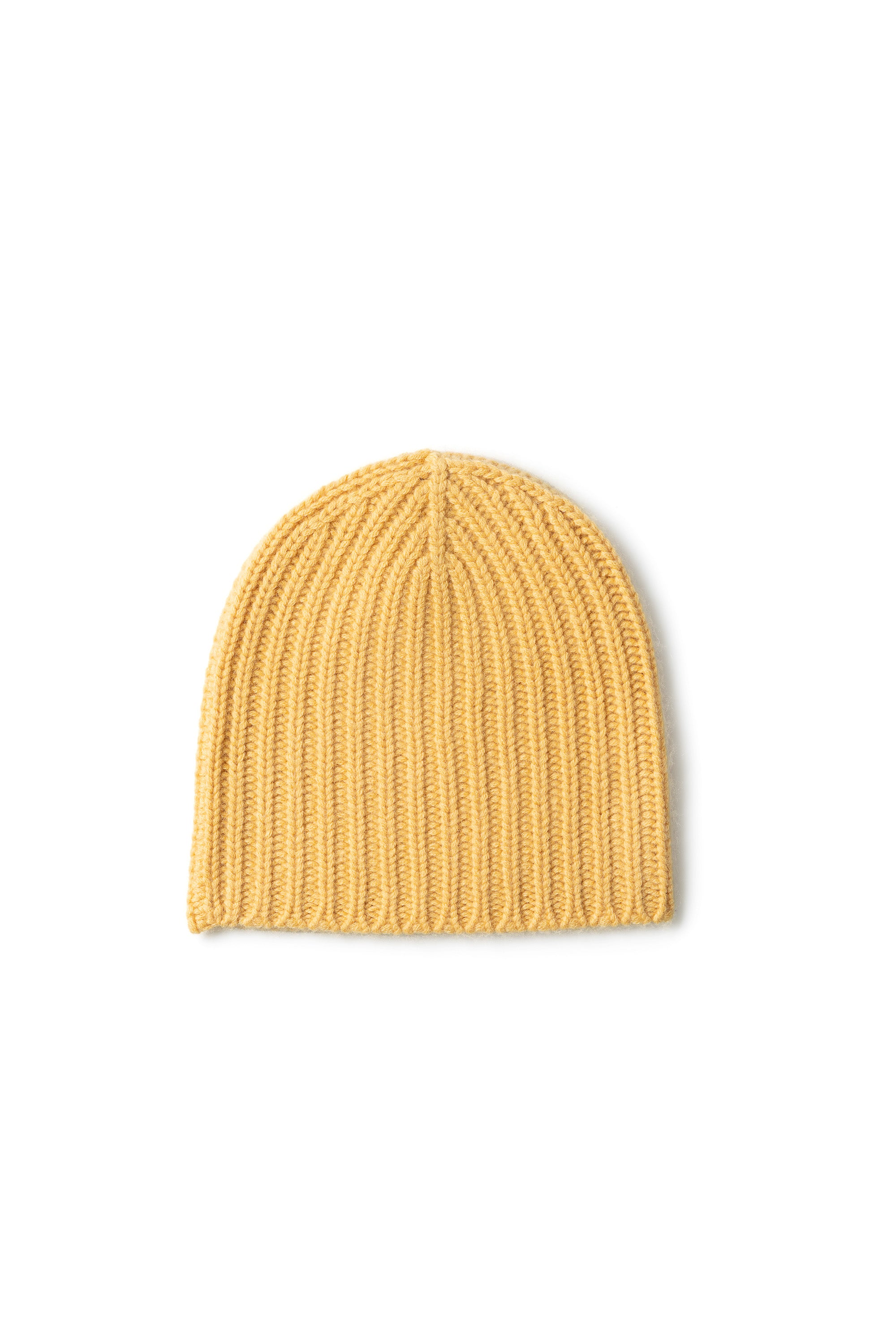Elder Mütze in Banana Cream – gefilzte Kaschmir Beanie von WARM ME