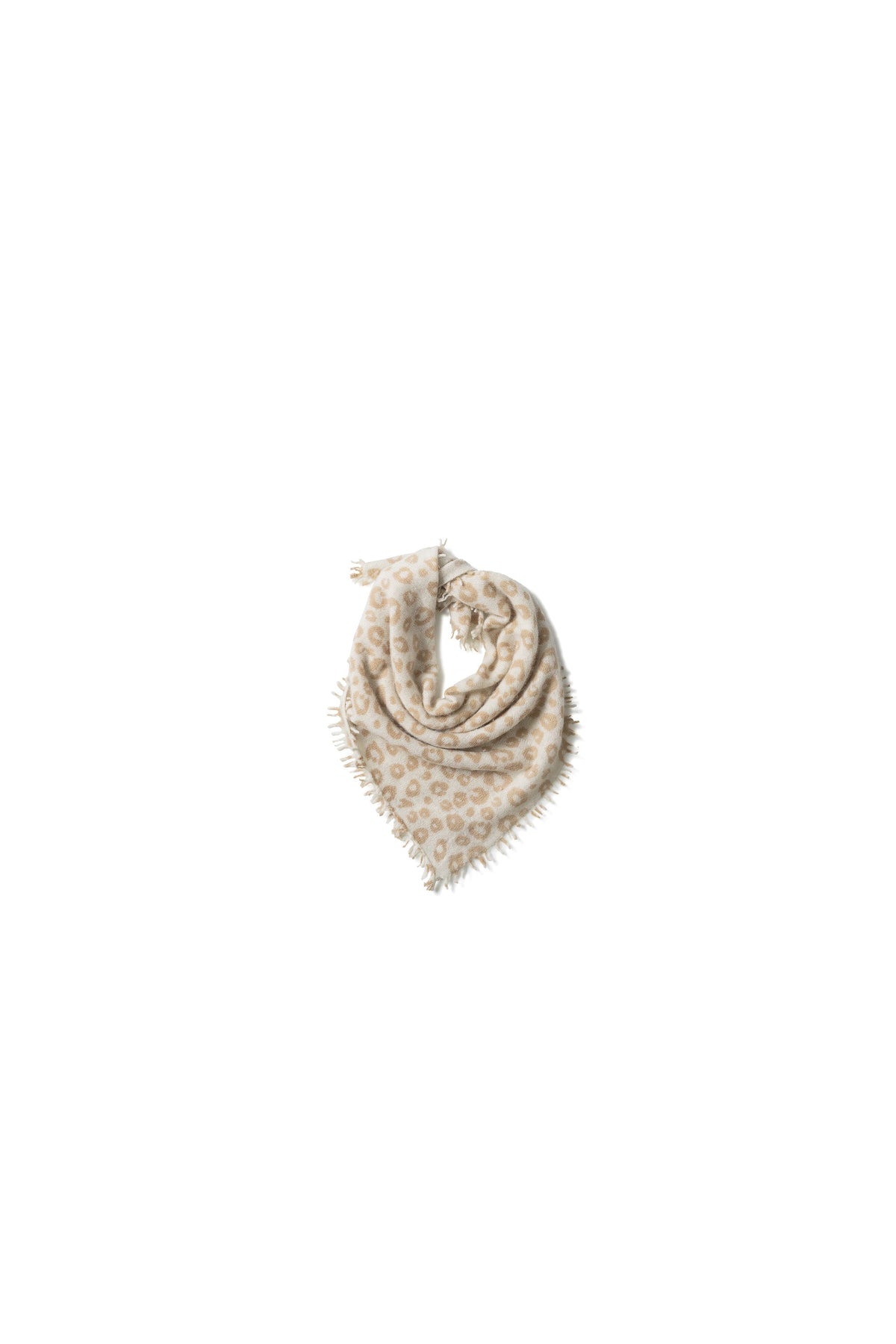 Felix LEO Schal in Pastel Parchment & Nomad Detailansicht – WARM ME