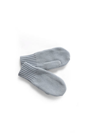 Cashmere mittens in Baby Blue – cashmere gloves by WARM ME