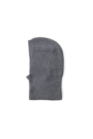 IDE Balaclava in Dark Grey Melange – cashmere balaclava by WARM ME