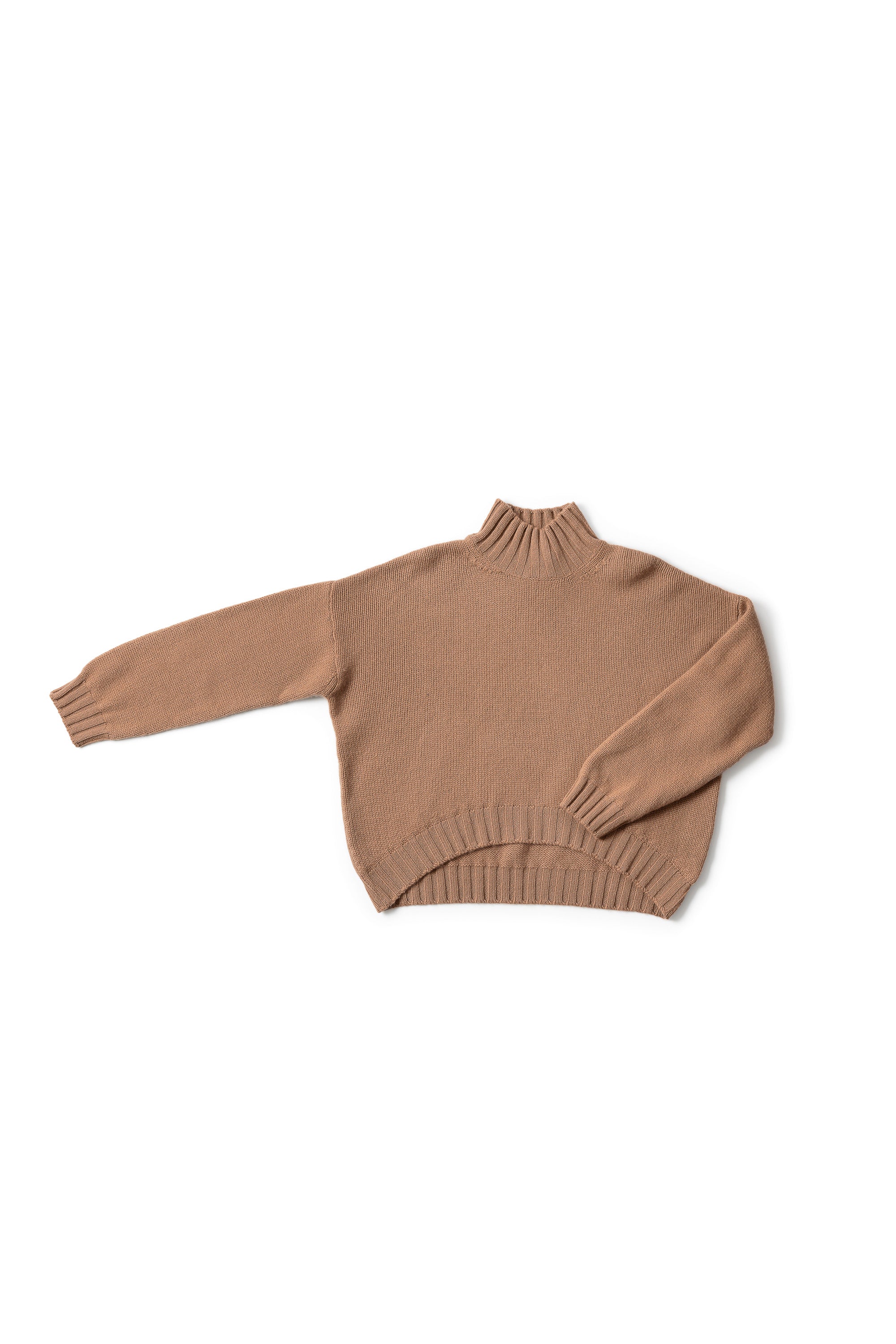 Mala Pullover in Mocca Mousse – Kaschmir Pullover von WARM ME