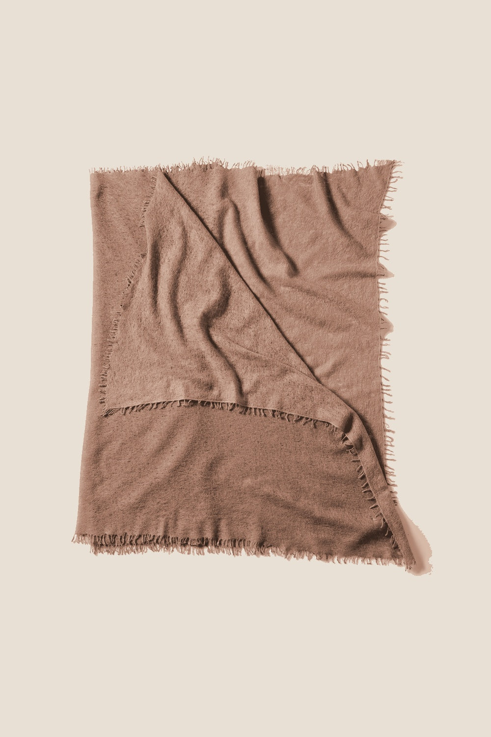 Nomad Schal klein in Mocca Mousse – Kaschmirschal von WARM ME