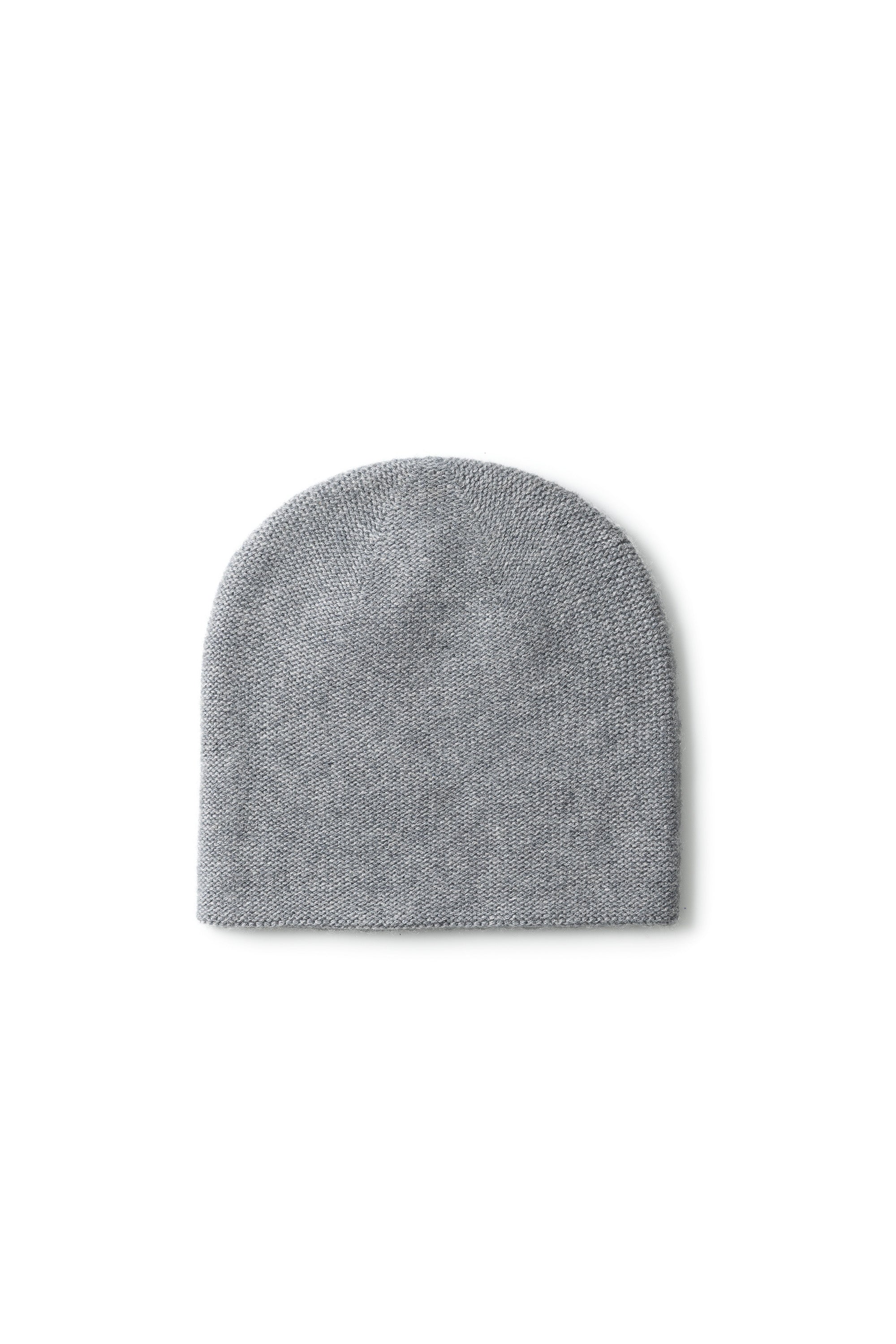 Oslo Mütze in Medium Grey – Kaschmir Beanie von WARM ME