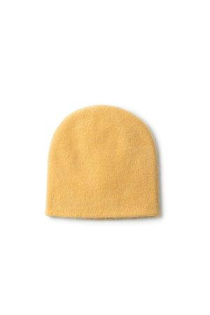 Oslo Mütze in Banana Cream – Kaschmir Beanie von WARM ME