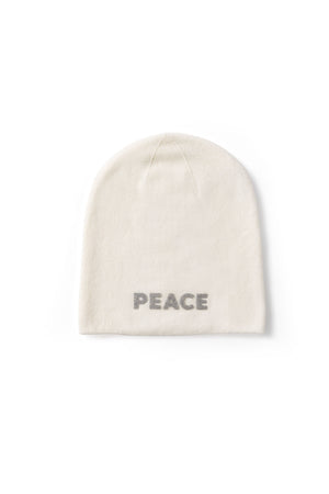 Kristallelement Peace Crystal Fabric Silber – Mützen-Personalisierung von WARM ME