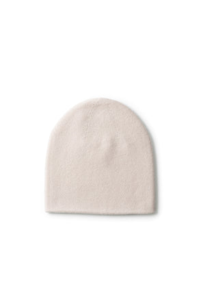 Simplex Mütze in Pastel Parchment – schlanke Kaschmir Beanie von WARM ME