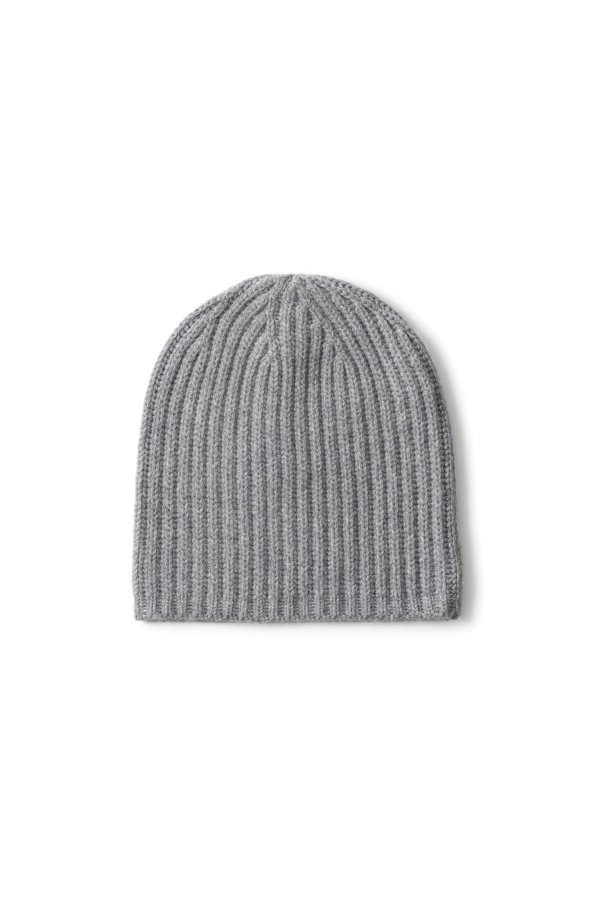 Alexa Mütze in Medium Grey – Kaschmir Beanie von WARM ME