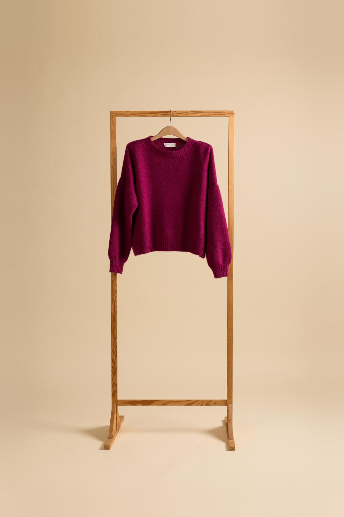 Camille Pull coloris Raspberry Radiance – cachemire WARM ME