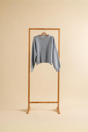 Camille Pullover in Baby Blue – Kaschmir Pullover von WARM ME