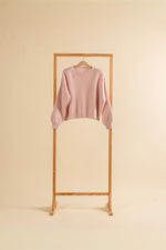 Camille Pullover in Blush Pink – Kaschmir Pullover von WARM ME