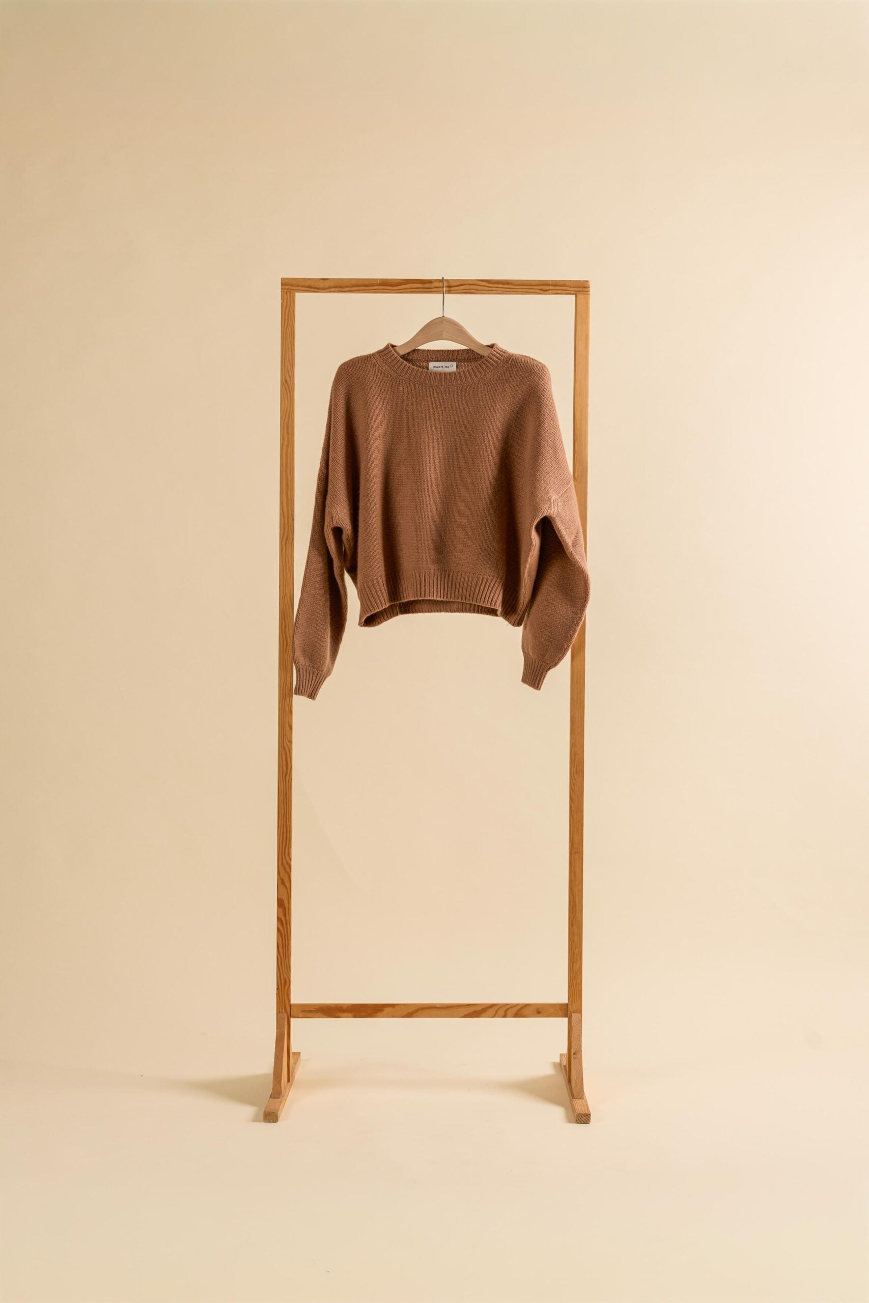 Camille Pullover in Mocca Mousse – WARM ME Kaschmir