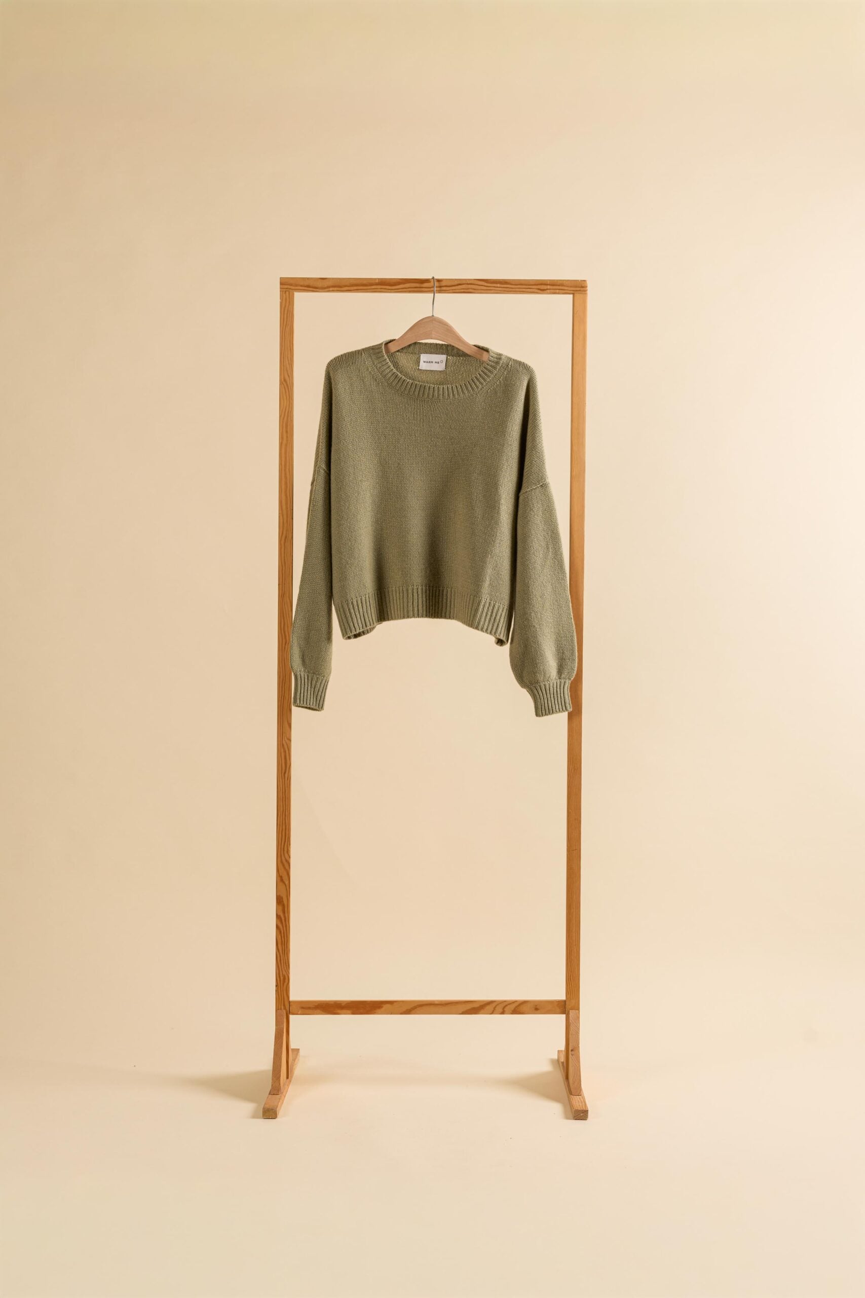 Camille Pullover in Silver Sage – WARM ME Kaschmir
