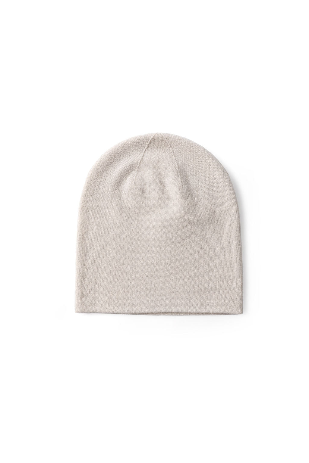 Damian Bonnet coloris White Alyssum – bonnet fin en cachemire de WARM ME