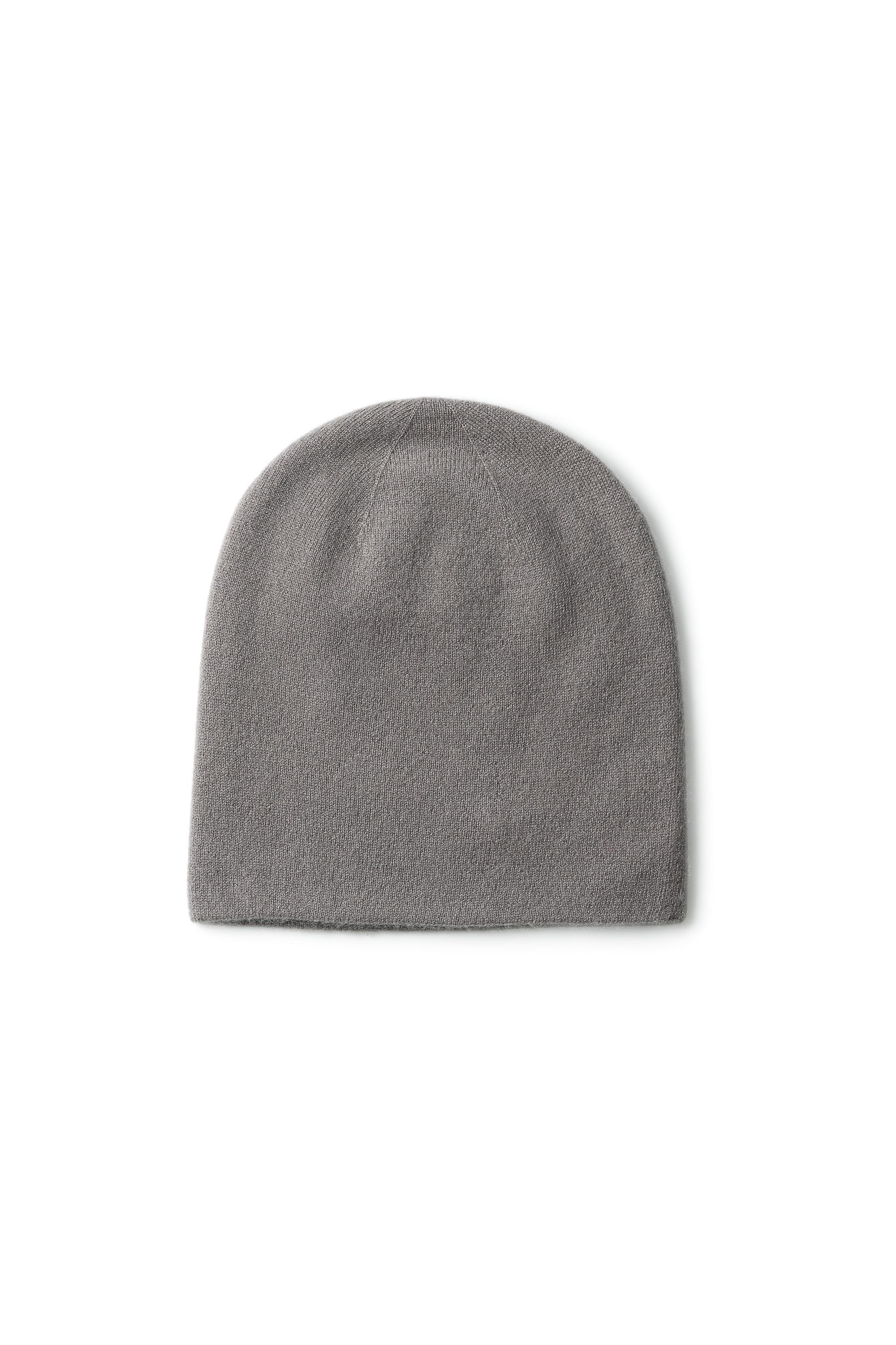 Damian Mütze in Dark Full Grey – feine Kaschmir Beanie von WARM ME