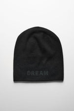 Damian DREAM Mütze in Schwarz mit Kristallen – WARM ME Kaschmir