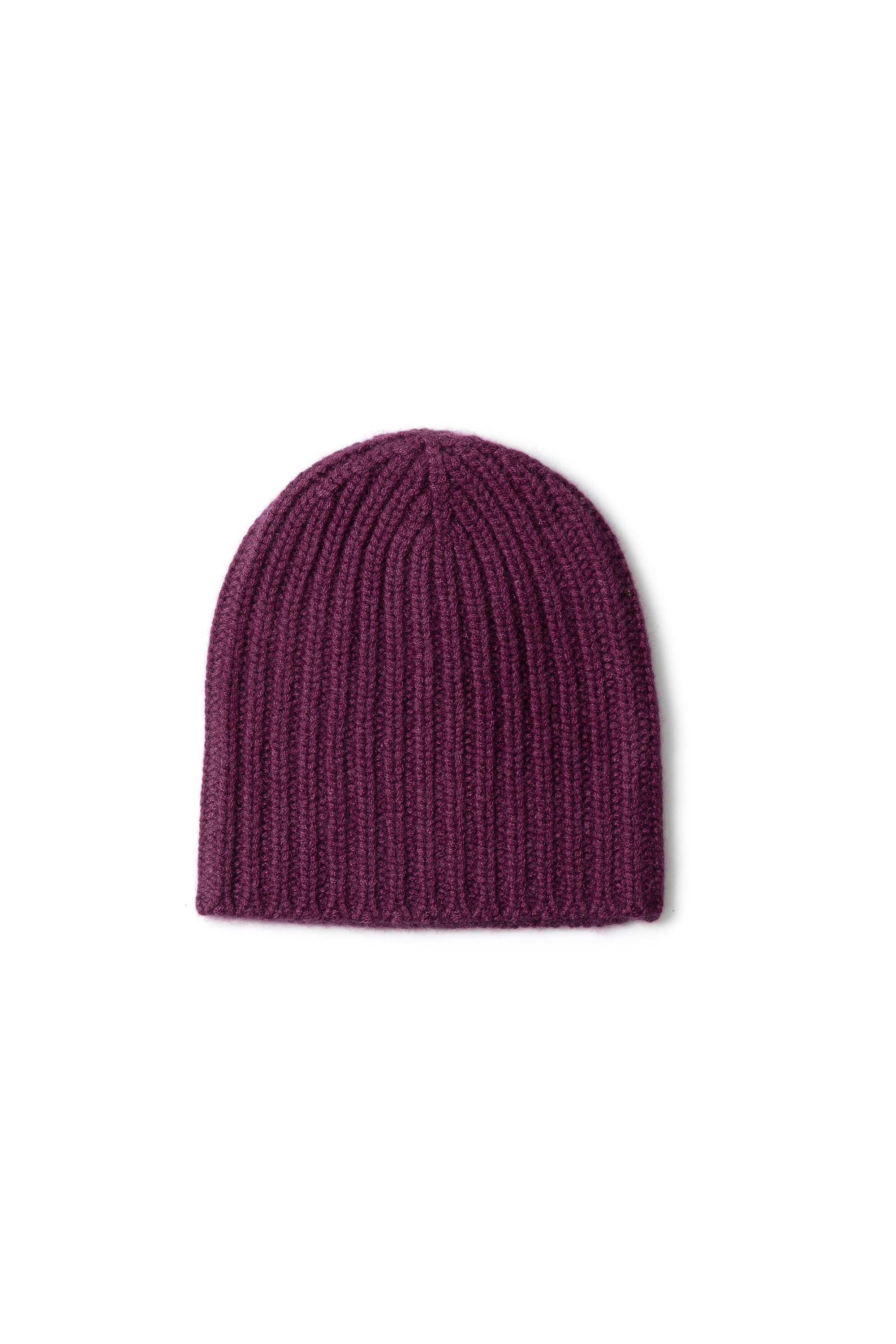 Elder Mütze in Fig – gefilzte Kaschmir Beanie von WARM ME