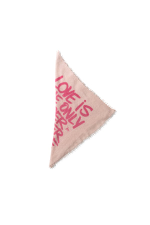 Felix LOVE Schal Detailansicht 1 – Kaschmirtuch, WARM ME x Studio JFK
