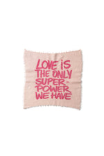 Felix LOVE Kaschmirschal in Lotus / Fruit Dove, Kunst-Collab WARM ME x Studio JFK