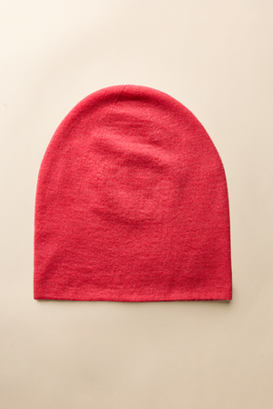 Flap Me Mütze in Paradise Pink Farbswatch – WARM ME Kaschmir