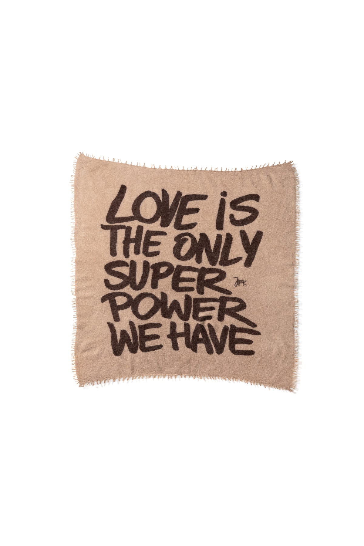 Francoise LOVE Schal in Chocolate Malt / French Roast – Kaschmirtuch, WARM ME x Studio JFK