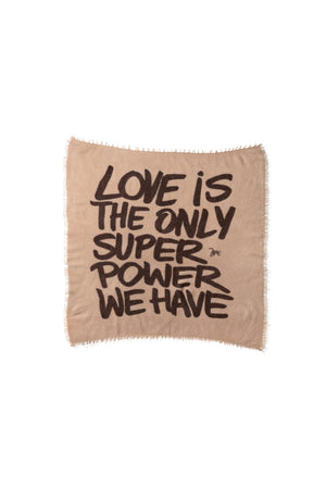 Francoise LOVE Schal in Chocolate Malt / French Roast – Kaschmirtuch, WARM ME x Studio JFK