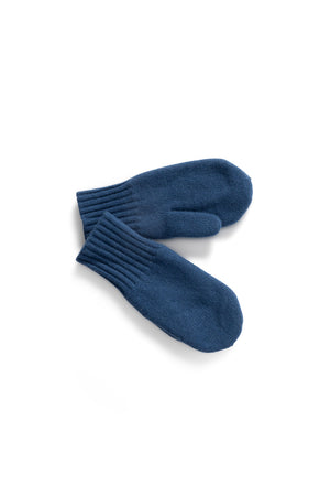Cashmere mittens in Majolica Blue – cashmere gloves by WARM ME