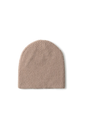 Harry Mütze in Chocolate Malt – entspannte Kaschmir Beanie von WARM ME