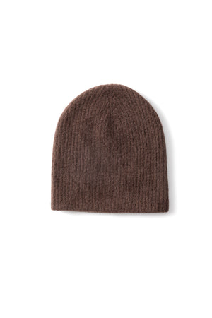 Harry Bonnet coloris French Roast – bonnet décontracté en cachemire de WARM ME