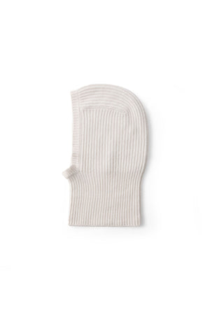 IDE Balaclava in White Alyssum – cashmere balaclava by WARM ME