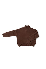 Mala Pullover in Chocolate – Kaschmir Pullover von WARM ME
