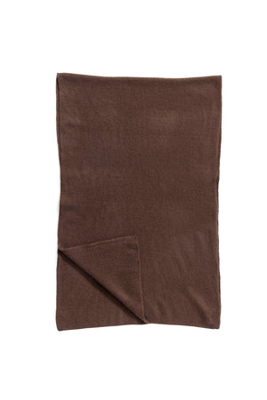 Malma Scarf in French Roast – felted cashmere scarf by WARM ME