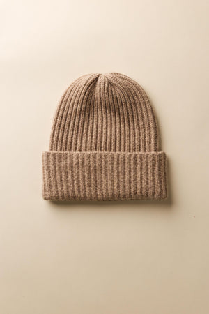 Marius Twisted Mütze Zweifarbig Chocolate Malt Irish Cream – WARM ME Beanie
