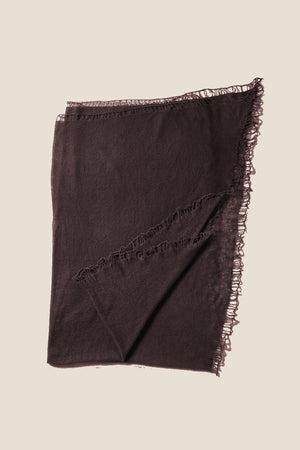 Nomad Schal in Chocolate Plum – Kaschmirschal von WARM ME