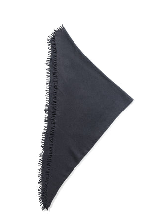 Peach Schal in Woodland Gray – gefilztes Cashmere Tuch von WARM ME