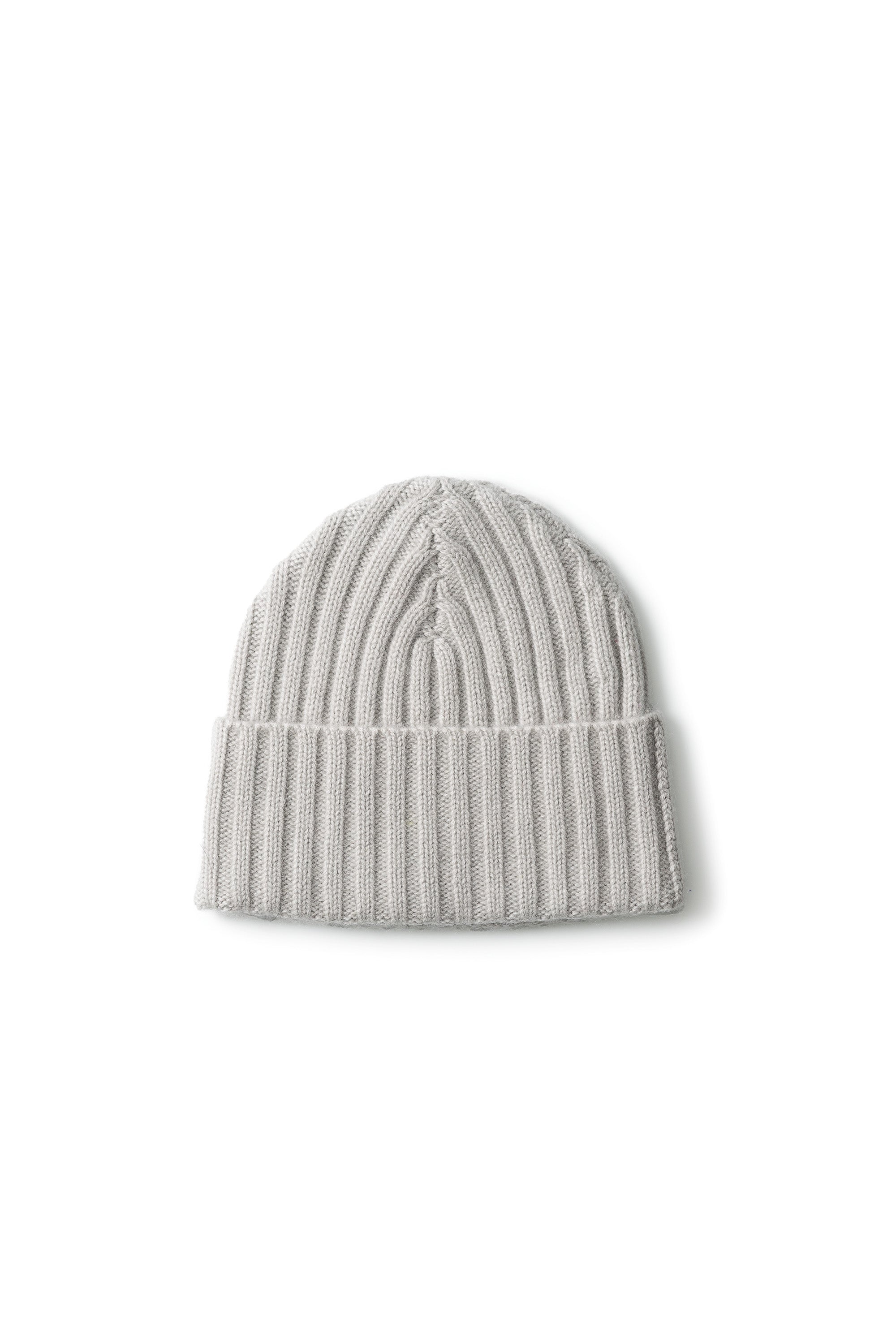 Popeye Mütze in Oyster Mushroom – Kaschmir Beanie von WARM ME