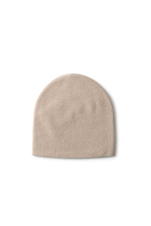 Simplex Mütze in Oxford Tan – schlanke Kaschmir Beanie von WARM ME