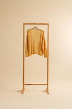 Vina Cardigan in Butter Yellow – Kaschmir Strickjacke von WARM ME